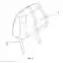 Fig. 02 - Integral single-frame two-way headrest with U-shaped single rod
