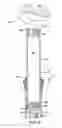 Fig. 08 - Height adjustable seatpost assembly