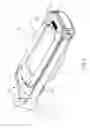 Fig. 03 - Bicycle mounting mechanism and battery box assembly