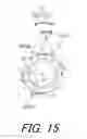 Fig. 16 - Bicycle rear sprocket assembly