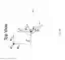 Fig. 08 - Flying Craft with Realtime Controlled Hydrofoil