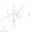 Fig. 12 - Flying Craft with Realtime Controlled Hydrofoil