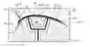 Fig. 01 - Method for manufacturing an aircraft leading edge panel that allows extensive laminar flow to be obtained, and leading edge comprising at least one panel obtained using the said method