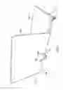 Fig. 02 - Tray table with personal entertainment device holder