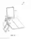 Fig. 10 - Tray table with personal entertainment device holder