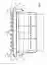 Fig. 07 - Apparatus for the continuous hot dip coating of a metal strip with rear pouring compartment optimally angled with the passage plane of the metal strip