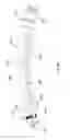 Fig. 13 - Plasma device and method for delivery of plasma and spray material at extended locations from an anode arc root attachment