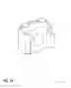 Fig. 02 - Cage nut fastener and methods for tool-less installation of same