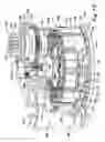 Fig. 26 - Staked rotor core for retaining magnets