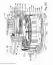 Fig. 27 - Staked rotor core for retaining magnets