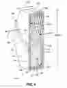 Fig. 05 - Gas turbine combustion liner comprising heat transfer cell heat pipes