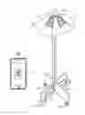 Fig. 01 - Motorized solar-tracking umbrella base
