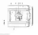 Fig. 24 - Anatomical imaging system with scanning table movable along the X-axis and/or scanning table movable along the Y-axis and the Z-axis