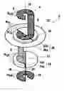 Fig. 01 - Method of forming an annular textile preform by needling a helical fiber sheet, and a machine for performing such a method