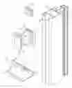 Fig. 01 - Advanced curtain wall mullion anchoring system