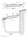 Fig. 08 - Raised arc rain gutter debris preclusion device