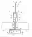 Fig. 01 - Fastening device and a system for fastening lighting devices to a false ceiling