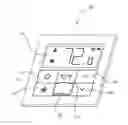 Fig. 01 - Temperature control device with automatically adjustable backlighting