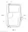 Fig. 08 - Coach door of vehicle openable and closable regardless of order