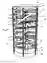 Fig. 01 - Vertical axis windmill with shutters and blinds