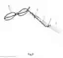 Fig. 04 - Device for attaching glasses to garments