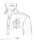 Fig. 09 - Device for attaching glasses to garments
