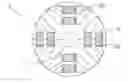 Fig. 01 - Rotor of a variable-reluctance synchronous motor