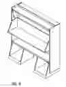Fig. 10 - Modular hidden bed cabinet