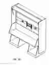 Fig. 11 - Modular hidden bed cabinet