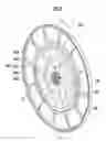 Fig. 04 - Wheel frame of driving wheel of a wheel chair including an ergometer including improved stabilization for increasing torque measurement of a user