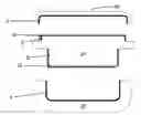 Fig. 01 - Metallized components and surgical instruments