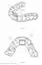 Fig. 02 - MULTIFUNCTIONAL INTELLIGENT INVISIBLE ORTHODONTIC BRACES AND MANUFACTURING METHOD THEREOF