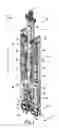 Fig. 02 - Drilling machine equipped with an anchoring device allowing the horizontal movement of the drilling module in the anchored position