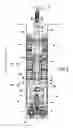 Fig. 03 - Drilling machine equipped with an anchoring device allowing the horizontal movement of the drilling module in the anchored position