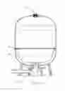 Fig. 07 - EXPANSION TANK WITH IMPROVED SINGLE DIAPHRAGM