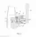 Fig. 04 - Pull-out faucet