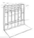 Fig. 01 - Structural insulated panel framing system with a radiant barrier