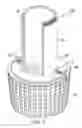 Fig. 06 - Pool skimmer basket system