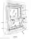 Fig. 02 - Window balance shoes for a pivotable window