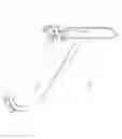 Fig. 02 - ROLLER BLIND END BRACKET WITH RETAINING MEMBER