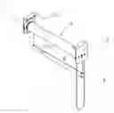 Fig. 01 - ADJUSTABLE ROLLER SHADE BRACKET WITH POSITIONAL INDICATOR