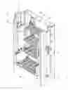 Fig. 01 - Access platform system with integrated folding steps