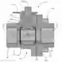 Fig. 01 - Floating ball valve with improved valve seat