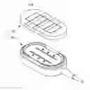 Fig. 01 - Magnetic connector arranged in a bendable housing in an electrically conductive connector assembly
