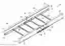 Fig. 01 - SPLICE PLATE WITH SPACING INDICIA FOR CABLE TRAY SECTION SPACING