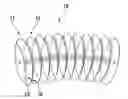 Fig. 01 - Flexible support element for an orthosis