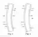 Fig. 04 - Protective headgear comprising a curved switchable shutter and comprising multiple antireflective layers