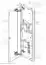 Fig. 03 - Elevator fixture magnetic slide latch and control box equipped therewith