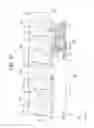 Fig. 17 - Image forming apparatus with contact-separation mechanism for image carrier
