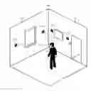 Fig. 01 - Camera pose and plane estimation using active markers and a dynamic vision sensor